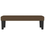 Panca Marrone Scuro 100x30x30 cm in Tessuto