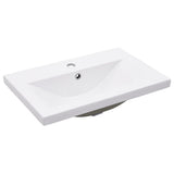 Mobile Bagno e Lavabo Integrato Grigio Sonoma Legno truciolato