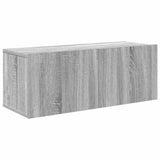 Set Mobili Porta TV 3 pz Grigio Sonoma in Legno truciolato