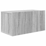 Set Mobili Porta TV 10 pz Grigio Sonoma in Legno truciolato