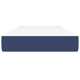 Materasso a Molle Insacchettate Blu 90x200x20 cm in Tessuto