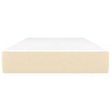 Materasso a Molle Insacchettate Crema 100x200x20 cm