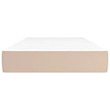 Materasso a Molle Cappuccino 100x200x20 cm in Similpelle