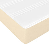 Materasso a Molle Insacchettate Rigidità Media Crema 140x200x20 cm