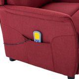 Sedia da massaggio Vino 93.5 x 67.5 x 101.5 cm Tessuto