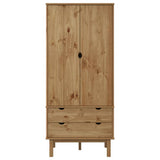 Armadio OTTA 76,5x53x172 cm in Legno Massello di Pino