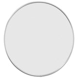 Specchio da Parete Argento  40 cm Rotondo