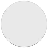 Specchio da Parete Argento  60 cm Rotondo