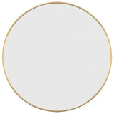 Specchio da Parete Dorato  50 cm Rotondo