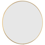 Specchio da Parete Dorato  50 cm Rotondo