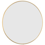 Specchio da Parete Dorato  50 cm Rotondo