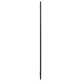 Specchio da Parete Nero  60 cm Rotondo