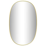Specchio da Parete Dorato 80x50 cm