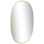 Specchio da Parete Dorato 80x50 cm
