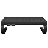 Supporto per Monitor Nero 37x28x11,5 cm