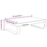 Supporto per Monitor Nero 37x28x11,5 cm