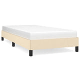 Giroletto senza Materasso Crema 90x200 cm in Tessuto
