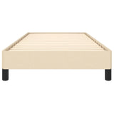 Giroletto senza Materasso Crema 90x200 cm in Tessuto