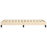 Giroletto senza Materasso Crema 90x200 cm in Tessuto