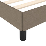 Giroletto senza Materasso Tortora 100x200 cm in Tessuto