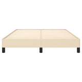 Giroletto senza Materasso Crema 140x190 cm in Tessuto