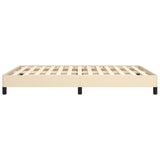 Giroletto senza Materasso Crema 140x190 cm in Tessuto