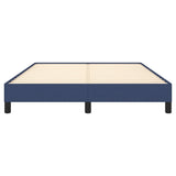 Giroletto senza Materasso Blu 140x190 cm in Tessuto
