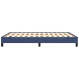 Giroletto senza Materasso Blu 140x190 cm in Tessuto