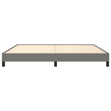 Giroletto senza Materasso Grigio Scuro 200x200 cm Tessuto