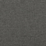Giroletto senza Materasso Grigio Scuro 200x200 cm Tessuto