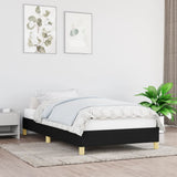 Giroletto senza Materasso Nero 80x200 cm Tessuto