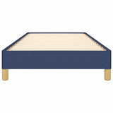 Giroletto senza Materasso Blu 80x200 cm in Tessuto