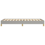 Giroletto senza Materasso Grigio Chiaro 100x200 cm Tessuto