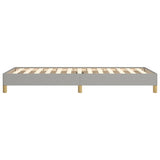 Giroletto senza Materasso Grigio Chiaro 100x200 cm Tessuto