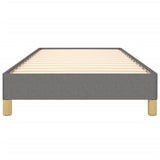 Giroletto senza Materasso Grigio Scuro 100x200 cm Tessuto