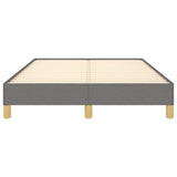 Giroletto senza Materasso Grigio Scuro 120x200 cm Tessuto