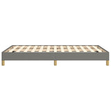 Giroletto senza Materasso Grigio Scuro 120x200 cm Tessuto