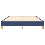 Giroletto senza Materasso Blu 140x190 cm in Tessuto