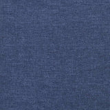 Giroletto senza Materasso Blu 140x190 cm in Tessuto