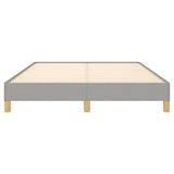 Giroletto senza Materasso Grigio Chiaro 160x200 cm Tessuto