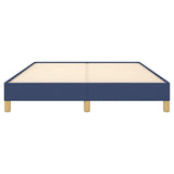 Giroletto senza Materasso Blu 160x200 cm in Tessuto
