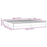 Giroletto Grigio 200x200 cm in Similpelle