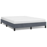 Struttura letto senza Materasso Grigio Scuro 152x203 cm matrimoniale Velluto