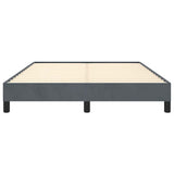 Struttura letto senza Materasso Grigio Scuro 152x203 cm matrimoniale Velluto