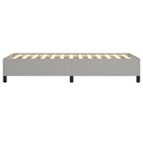 Giroletto senza Materasso Grigio Chiaro 90x190 cm Tessuto