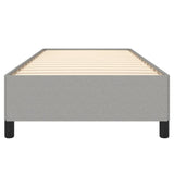 Giroletto senza Materasso Grigio Chiaro 90x200 cm Tessuto