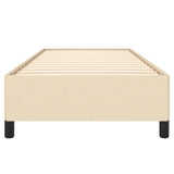 Giroletto senza Materasso Crema 90x200 cm in Tessuto