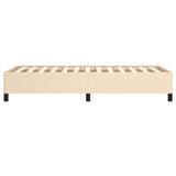 Giroletto senza Materasso Crema 90x200 cm in Tessuto