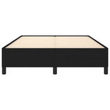 Giroletto senza Materasso Nero 140x190 cm in Tessuto