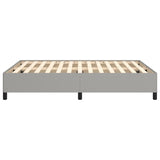 Giroletto senza Materasso Grigio Chiaro 140x200 cm Tessuto